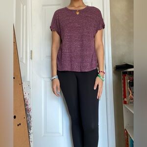 Purple blouse super comfy and cute